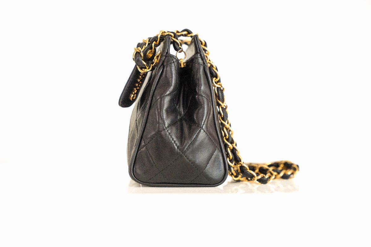 Chanel Quilted Chain Tote