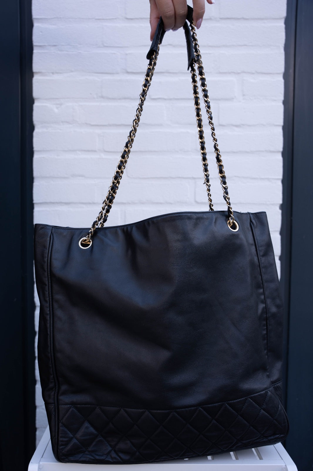 Chanel Chain Tote Large
