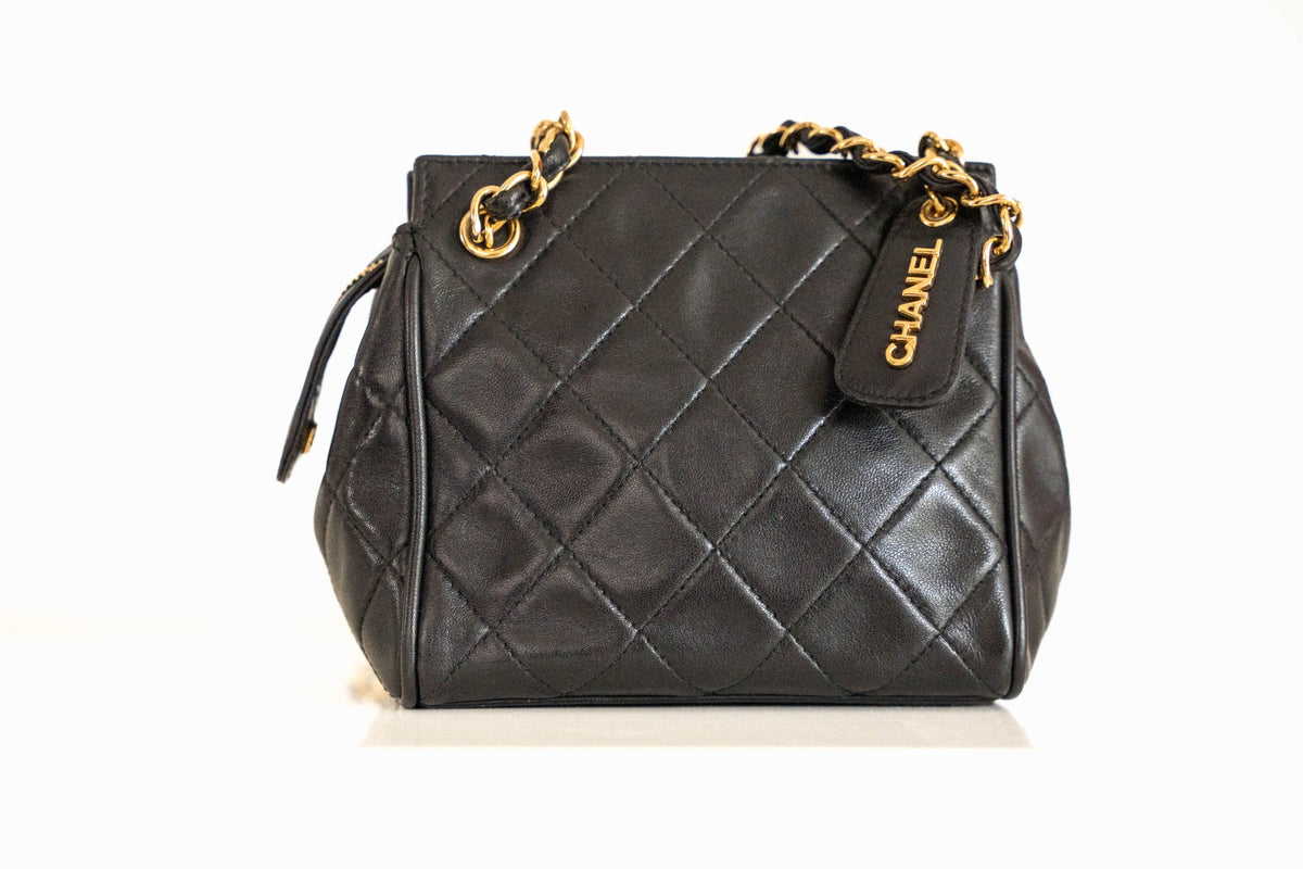Chanel Quilted Chain Tote