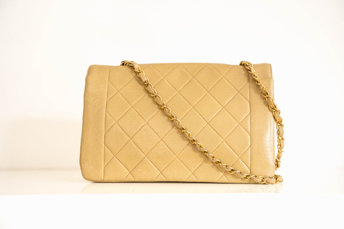 Chanel Diana 24 Gold Plated Hardware 1991-1994