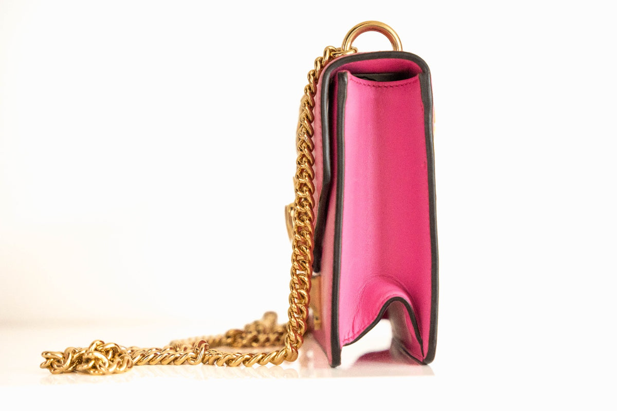 Gucci Sylvie Mini Chain Bag Pink