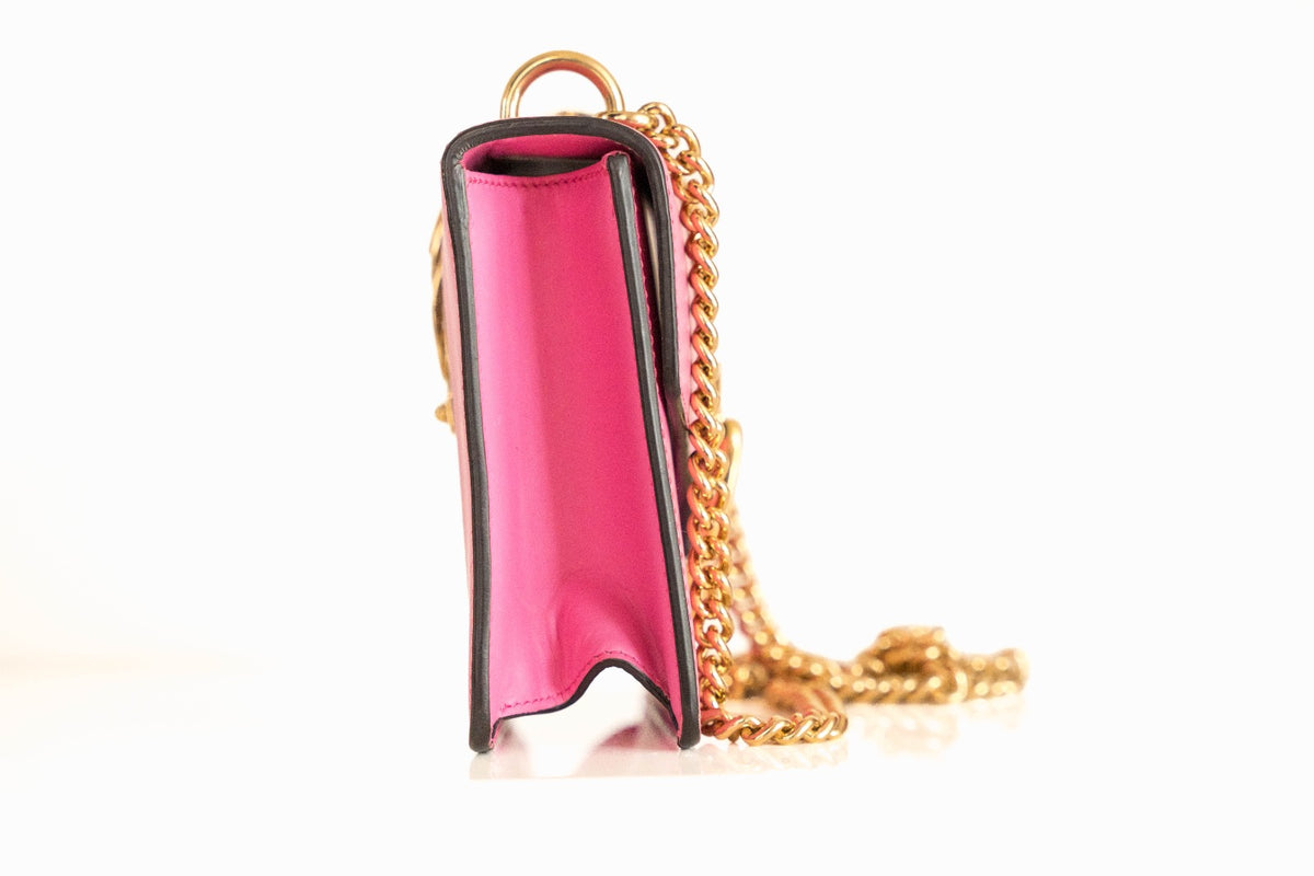 Gucci Sylvie Mini Chain Bag Pink